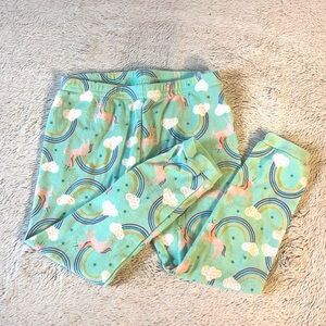Simple Joys by Carter’s Pajama Bottoms - Blue with Unicorns and Rainbows